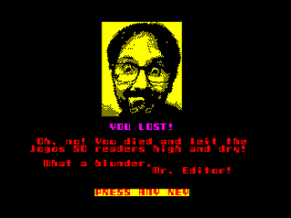 Jogos 80 em: Cadê os Artigos (ZX Spectrum) Image