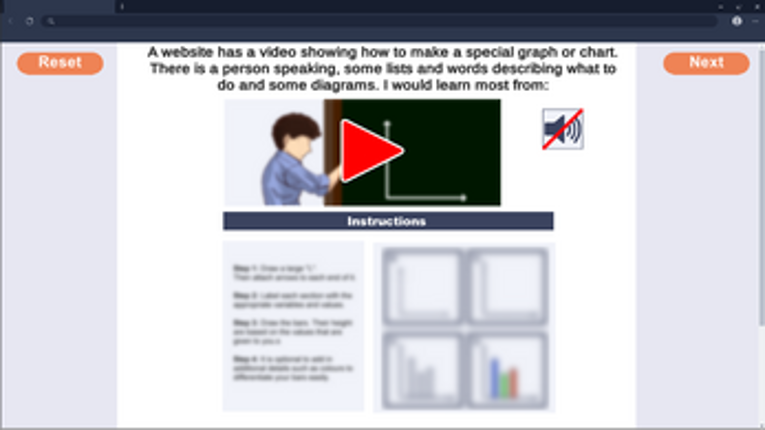 Learning Style Test Game Image