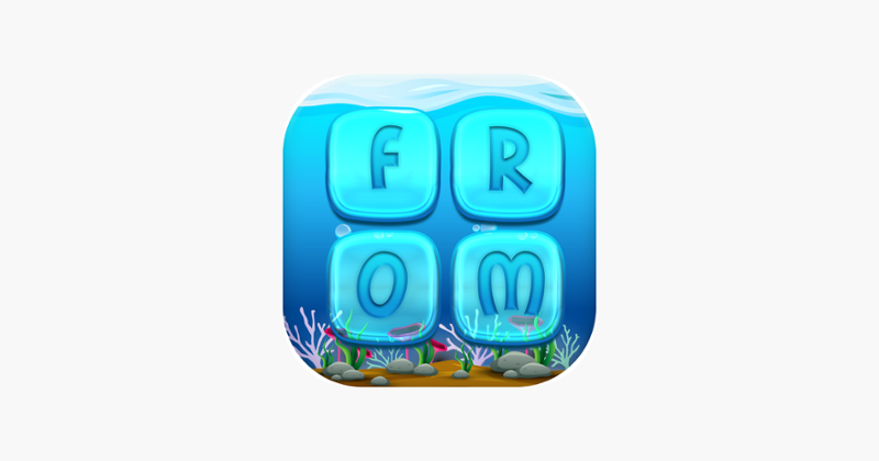 Sea World Words puzzle Swipe Game Cover