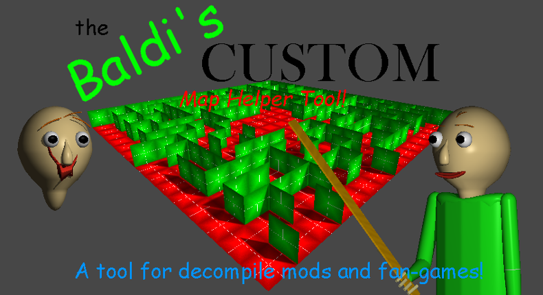 The Baldi Custom Map Helper Tool Game Cover