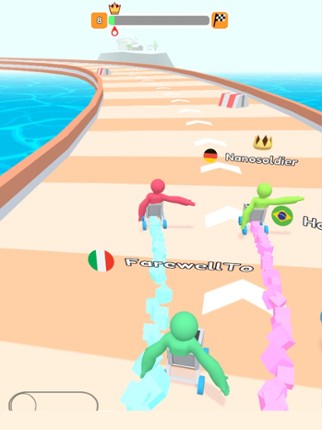 Trolley Race screenshot