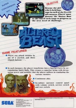 Games like Altered Beast