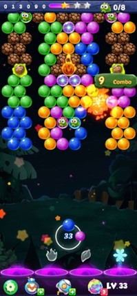Bubble Shooter Dino screenshot