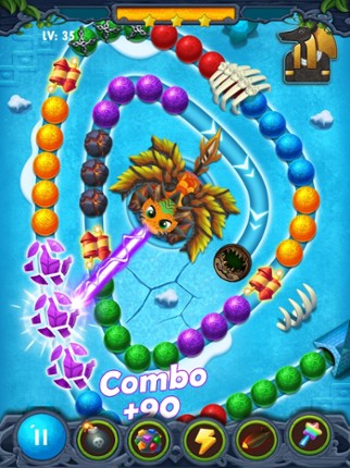 Bubble Shooter - Marble Jungle screenshot