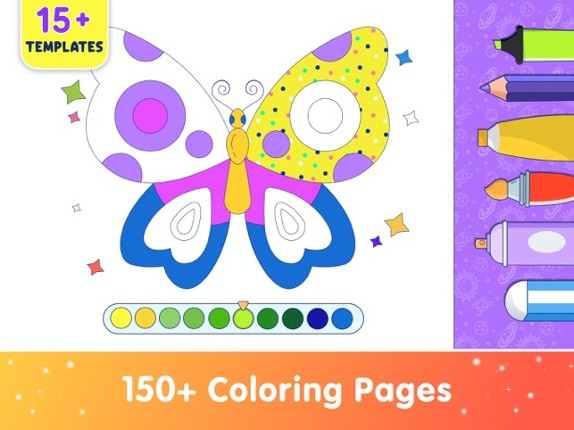 Coloring Books for Kids 2+ Art screenshot