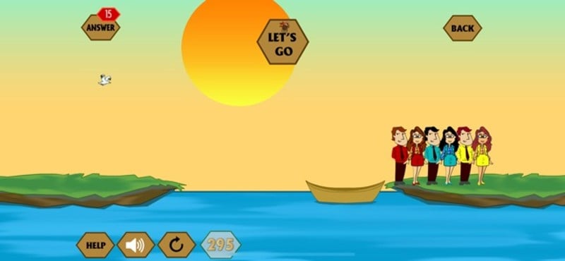 Crossing River Puzzle Image