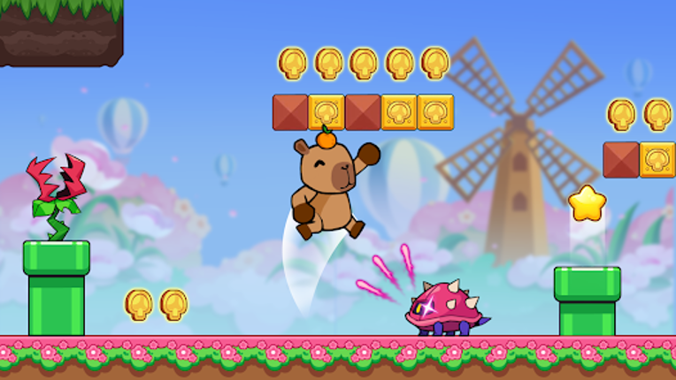 Capybara Adventure: Funny Land Image