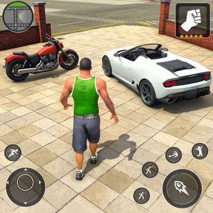 Crime Car City Gangster Games Image