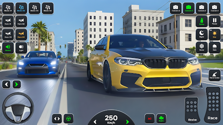 Extreme City Car 3d Game 2025 screenshot