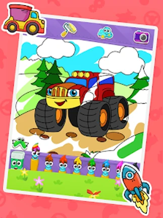 Coloring book: Transport Image