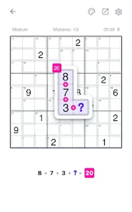 Killer Sudoku - Sudoku Puzzle screenshot