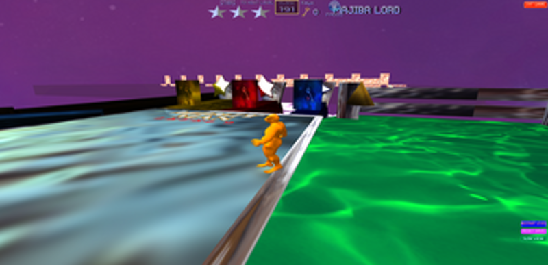 Impossible Manjy Man - 3D Platformer screenshot