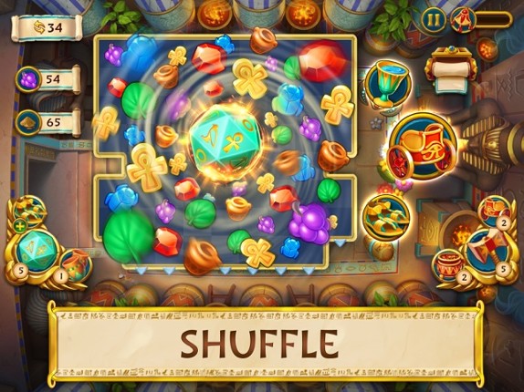 Jewels of Egypt・Match 3 Puzzle screenshot