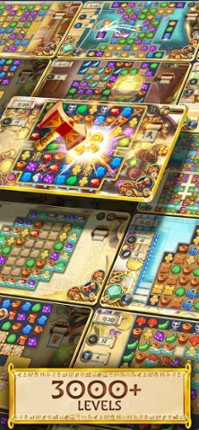 Jewels of Egypt・Match 3 Puzzle screenshot