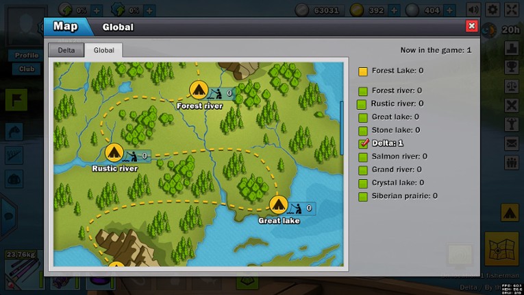 Just Fishing screenshot