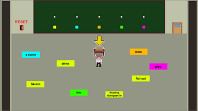 Learning Style Test Game screenshot