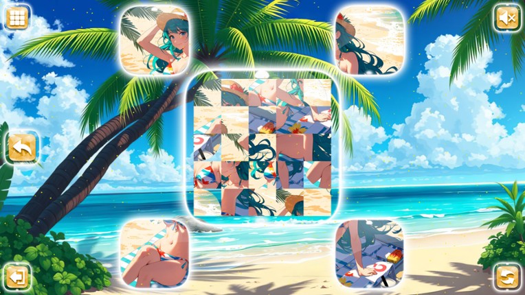 Lovely Anime Puzzle: Summer screenshot