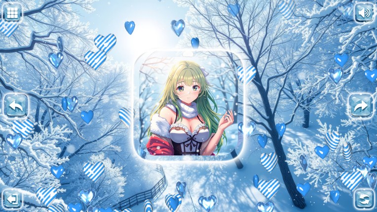 Lovely Anime Puzzle: Winter screenshot