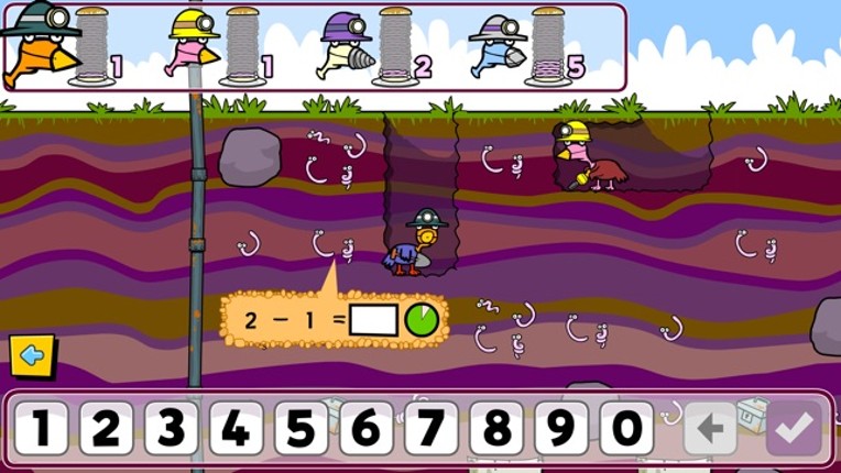Miner Birds - Mental Maths Image
