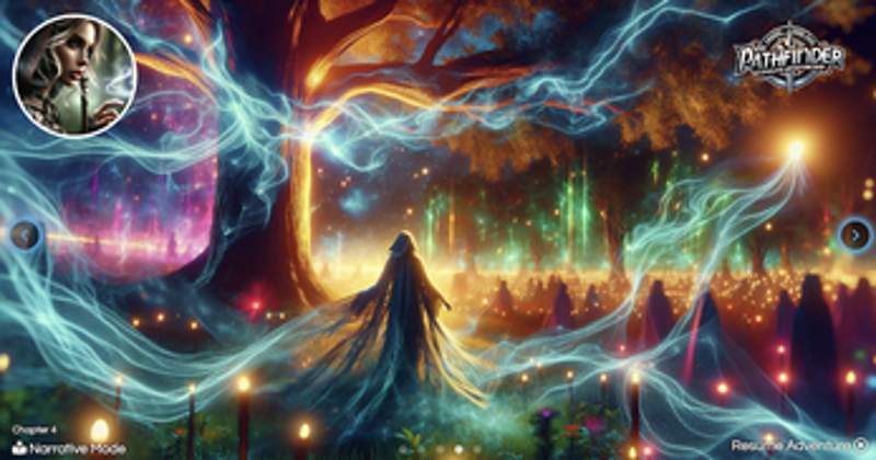 Pathfinder: AI Generated Adventure Game screenshot