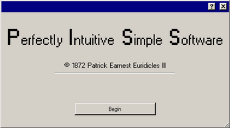 Perfectly Intuitive Simple Software screenshot