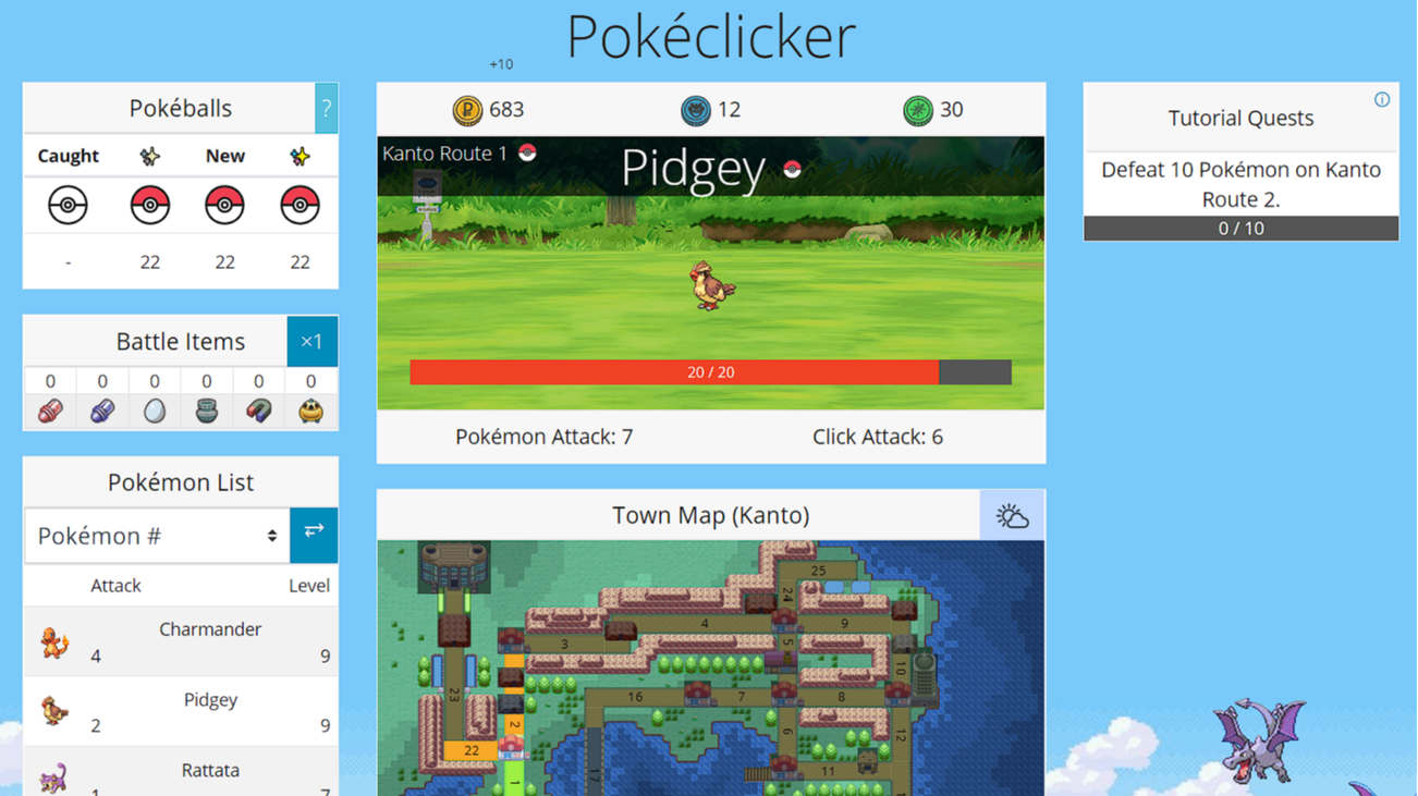 Games like Pokemon Clicker