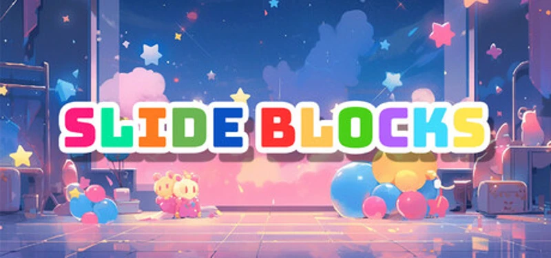 SLIDE BLOCKS ～ブロックをゴールに運ぼう！～ Image