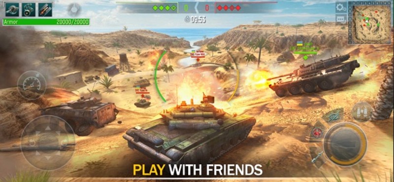 Tank Force: Tanks War Game screenshot