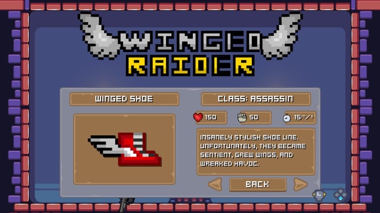 Winged Raider screenshot