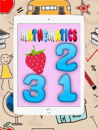 123 Mathematics : Learn numbers shapes and relation early education games for kindergarten screenshot
