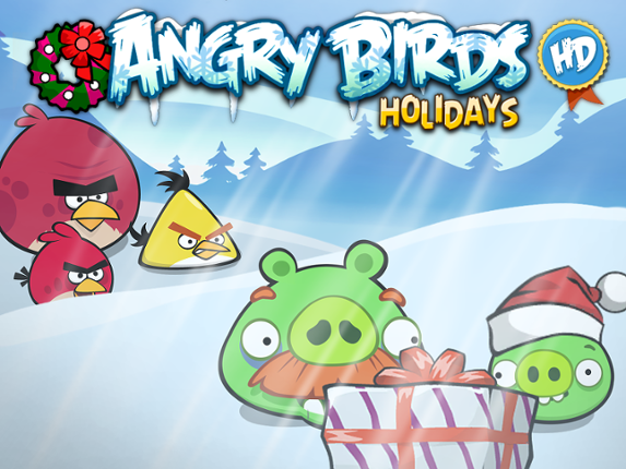 Angry Birds Holidays Game Cover