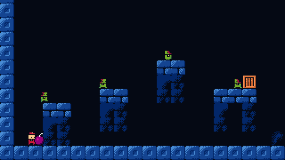 Games like Bombario (open-sourced)