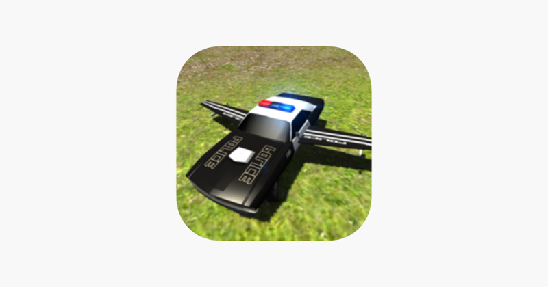 Flying Police Car Driving Sim Game Cover