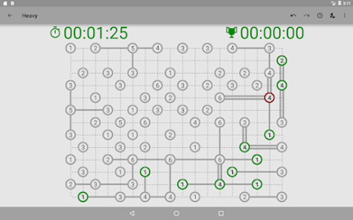 Hashi (Bridges) screenshot