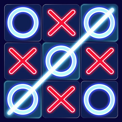 Tic Tac Toe - XO Glow Image