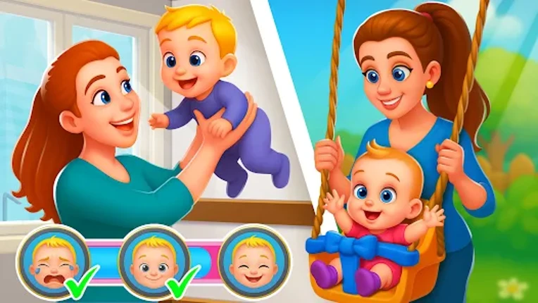 My Super Mom : Life story Game Image
