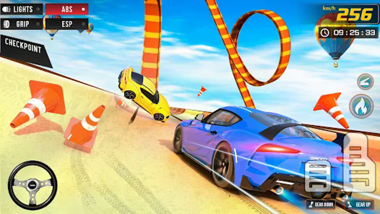 Superhero Car Stunt Mega Ramps screenshot
