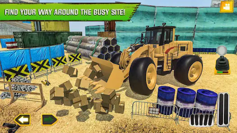Construction Site Truck Driver screenshot