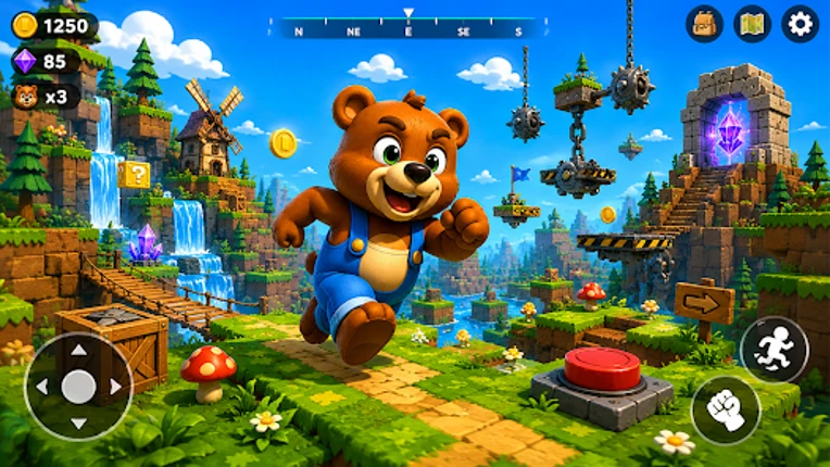 Super Bear Adventure Land Image