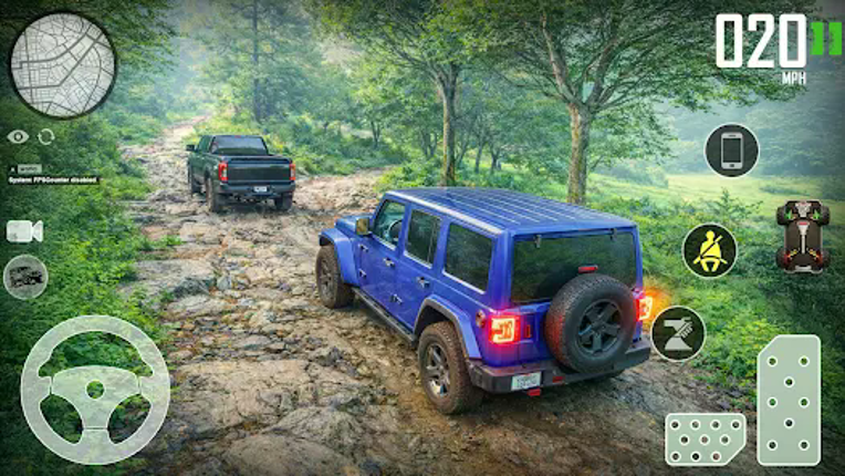 Jeep Driving 4x4 SUV Games 3D screenshot