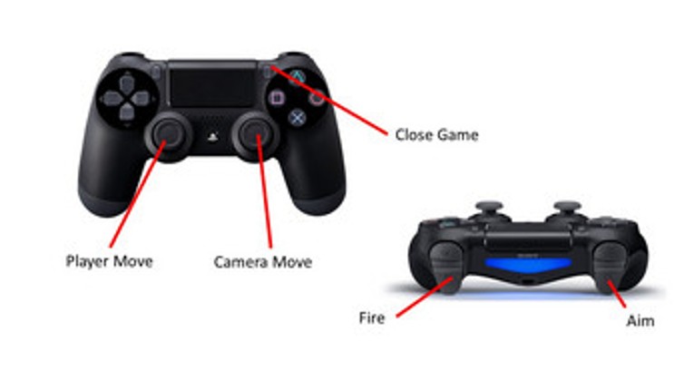 FubuzilaShootingGame(PS4 Controller) Image