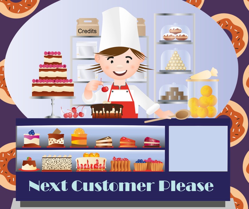 Games like Next customer please