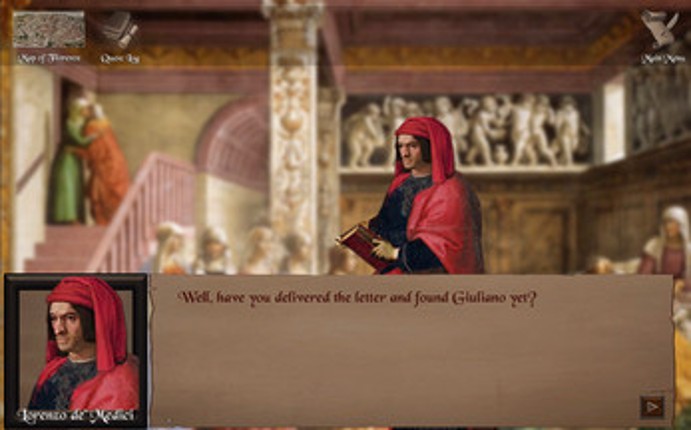 The Pazzi Conspiracy: An Educational Video Game screenshot