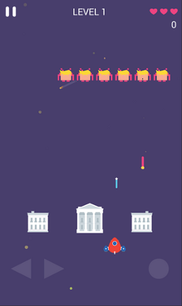 Trump Space Invaders screenshot