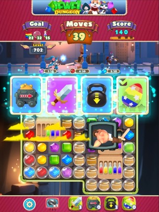 Jewel Dungeon Match 3 screenshot