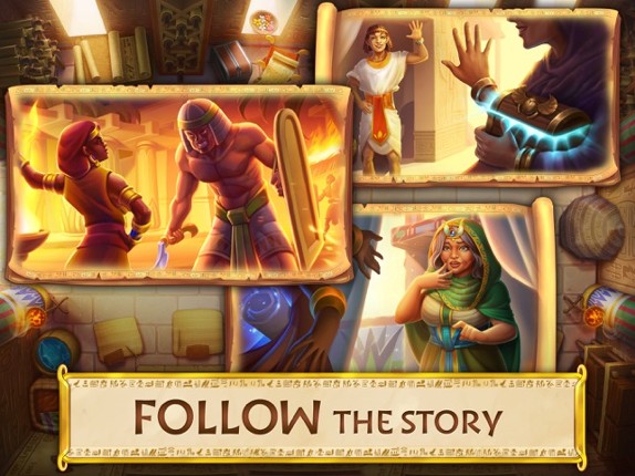 Jewels of Egypt・Match 3 Puzzle screenshot