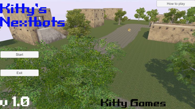 Kitty's Nextbots Game Cover