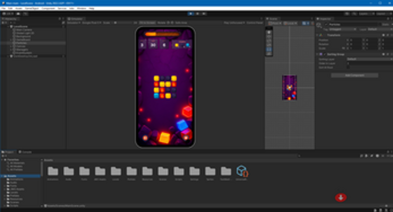 Match-3 Puzzle Game - Unity Source Code Image