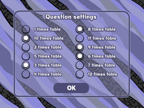 Miner Birds - Times Tables screenshot