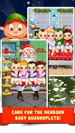 Mommy's Christmas Baby Salon Doctor - my hair spa santa makeover for kids! screenshot